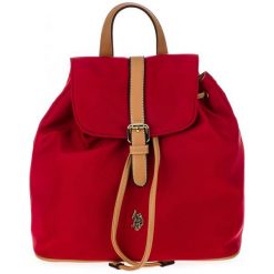 U.S. POLO ASSN. plecak damski New Houston czerwony. Czerwone plecaki damskie U.S. Polo Assn., bez wzorów. Za 339,00 zł.