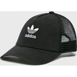 Adidas Originals - Czapka. Czarne czapki damskie marki adidas Originals, z bawełny. Za 79,90 zł.