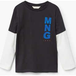 T-shirty chłopięce: Mango Kids – Longsleeve dziecięcy Mangol