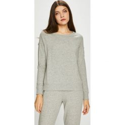 Lauren Ralph Lauren - Bluza piżamowa. Szare piżamy damskie marki Lauren Ralph Lauren, l, z bawełny. W wyprzedaży za 179,90 zł.