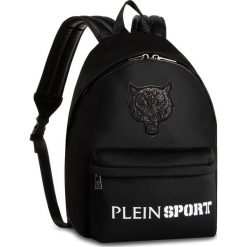 Plecak PLEIN SPORT - Tiger F19A WBA0958 STE003N Black 02. Czarne plecaki męskie Plein Sport, bez wzorów, z materiału, sportowe. Za 2349,00 zł.