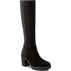 Kozaki SERGIO BARDI - Apricale FW127275117CS 401. Czarne kozaki damskie na obcasie marki Sergio Bardi, z materiału. W wyprzedaży za 299,00 zł.