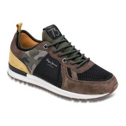 Sneakersy w różnych kolorach. Szare trampki męskie Diadora, Pepe Jeans, z materiału, na sznurówki. W wyprzedaży za 199,95 zł.