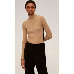 Mango - Sweter Blockum. Swetry damskie Mango, s, bez wzorów, z wiskozy, bez rękawów, bez kaptura. W wyprzedaży za 69,90 zł.