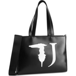 Torebka TRUSSARDI JEANS - T-Easy Tote Lg 75B00640 K299. Czarne torebki klasyczne damskie Trussardi Jeans, bez wzorów, z jeansu, klasyczne, bez dodatków. Za 599,00 zł.
