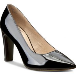 Półbuty CAPRICE - 9-22405-28 Black Patent 018. Czarne półbuty damskie Caprice, bez wzorów, ze skóry ekologicznej, bez obcasa, na obcasie, bez zapięcia. W wyprzedaży za 199,00 zł.