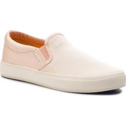 Tenisówki GANT - Zoee 18578446 Silver Pink G584. Różowe półbuty damskie GANT, bez wzorów, z gumy, bez zapięcia. W wyprzedaży za 169,00 zł.