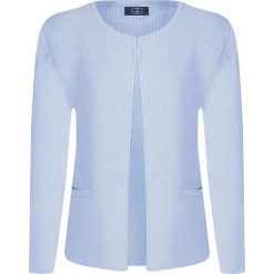 Kardigan w kolorze jasnoniebieskim. Niebieskie kardigany damskie marki Denim Culture, l. W wyprzedaży za 159,95 zł.