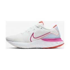 Nike Renew Run Tenisówki Różowy Biały. Różowe trampki i tenisówki damskie Nike, bez wzorów, z materiału, bez zapięcia. Za 395,95 zł.