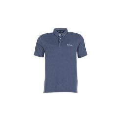 Koszulki polo z krótkim rękawem Columbia NELSON POINT POLO. Niebieskie koszulki męskie Columbia, s, bez wzorów, z krótkim rękawem. Za 153,30 zł.