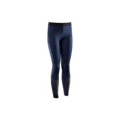 Legginsy trening crossowy 500 damskie. Niebieskie kalesony męskie marki DOMYOS, xs, z elastanu. W wyprzedaży za 59,99 zł.