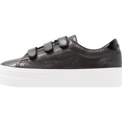 No Name PLATO STRAPS Sneakersy niskie black/fox white. Czarne trampki i tenisówki damskie marki No Name, bez wzorów, ze skóry, bez zapięcia. Za 499,00 zł.