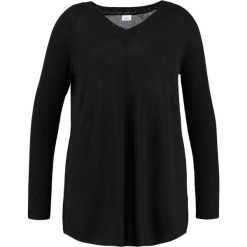 Swetry klasyczne damskie: Zizzi Sweter black