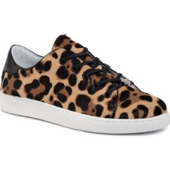 Sneakersy EVA MINGE - EM-10-06-000480 671. Pomarańczowe sneakersy damskie Eva Minge, ze skóry. W wyprzedaży za 299,00 zł.