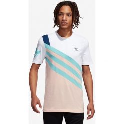 Adidas Originals Sportive Koszulka Wielokolorowy. Podkoszulki męskie adidas Originals, s, bez wzorów, z bawełny, bez kołnierzyka, z krótkim rękawem, krótkie. Za 147,95 zł.