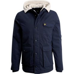 Kurtki męskie bomber: Lyle & Scott SHEARLING Kurtka zimowa navy