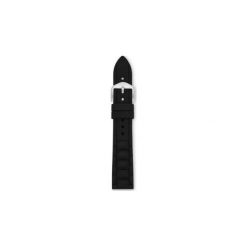 Paski damskie: Pasek do zegarka FOSSIL silikonowy damski S181230 18mm Czarny