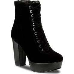 Botki GUESS - Loyal2 FLLO23 FAB10 BLACK. Czarne botki damskie skórzane marki Guess. W wyprzedaży za 439,00 zł.
