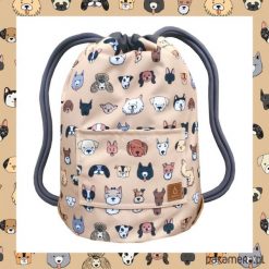 DOGS & PINK dwustronny plecak SACK IT!. Różowe plecaki męskie Pakamera, bez wzorów. Za 165,00 zł.