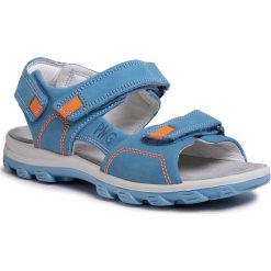 Sandały PRIMIGI - 5391122 D Azzurr. Niebieskie sandały chłopięce Primigi, ze skóry, bez zapięcia. Za 279,00 zł.