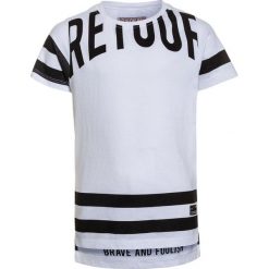 Retour Jeans ZEB Tshirt z nadrukiem white. Białe t-shirty męskie Retour Jeans, z nadrukiem, z bawełny. Za 139,00 zł.