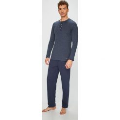 Tom Tailor Denim - Piżama. Niebieskie piżamy męskie marki TOM TAILOR DENIM, m, z bawełny. W wyprzedaży za 129,90 zł.