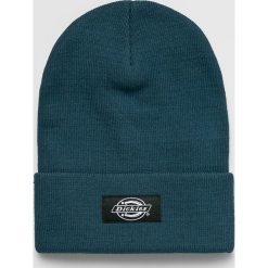 Dickies - Czapka. Szare czapki męskie marki Dickies, na zimę, bez wzorów, z dzianiny. W wyprzedaży za 49,90 zł.