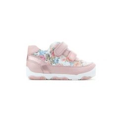 Buty Dziecko Geox New Balu B820QC 00744 C8014. Różowe trampki dziewczęce Geox, bez wzorów, bez zapięcia. Za 179,63 zł.