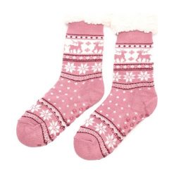 Różowe Skarpetki At-home. Czerwone skarpetki damskie marki Born2be. Za 19,99 zł.