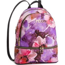 Plecak NOBO - NBAG-G2250-CM14 Multi Fioletowy. Fioletowe plecaki damskie marki Nobo, bez wzorów, ze skóry ekologicznej, klasyczne. W wyprzedaży za 199,00 zł.