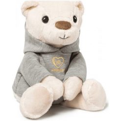Whisbear Szumiący Miś Julek. Szare przytulanki i maskotki Whisbear. Za 189,90 zł.