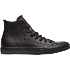 Converse - Trampki All Star. Czarne trampki męskie Converse, bez wzorów, ze skóry, retro, bez zapięcia. Za 349,90 zł.