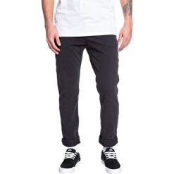 Quiksilver Męskie spodnie Krandy 5 Pockets Black EQYNP03168-KVJ0 (rozmiar 32). Czarne spodnie męskie Quiksilver, m, bez wzorów, sportowe. W wyprzedaży za 233,00 zł.