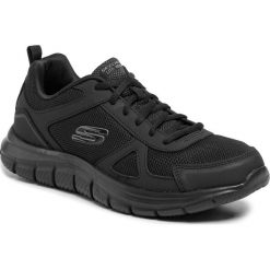 Buty SKECHERS - Scloric 52631/BBK Black. Czarne buty sportowe męskie Skechers, ze skóry, bez zapięcia, na fitness i siłownię. W wyprzedaży za 199,00 zł.