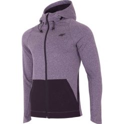 Bluzy męskie: Bluza męska treningowa BLMF203 – szary melanż