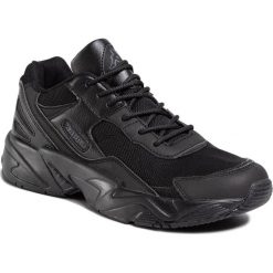 Sneakersy KAPPA - Boiz 242857 Black 1111. Czarne sneakersy męskie Kappa, bez zapięcia. W wyprzedaży za 129,00 zł.