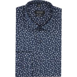 Koszula versone 2879 długi rękaw custom fit granatowy. Niebieskie koszule męskie Recman, m, bez wzorów, bez kołnierzyka, z długim rękawem. Za 159,00 zł.