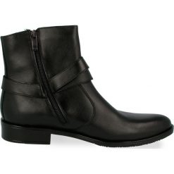 Sztyblety 2366-13-A03-A30S. Brązowe sztyblety męskie Giacomo Conti, na jesień, ze skóry, na klamry. Za 399,00 zł.