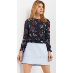T-shirty damskie: Koszulka bombka w kwiaty