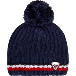Czapka ROSSIGNOL L3 GYL. Niebieskie czapki męskie Rossignol, z aplikacjami, z dzianiny. Za 130,00 zł.