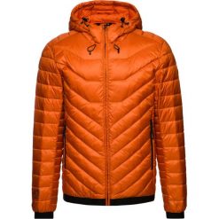 Kurtka puchowa EA7 Emporio Armani 6GPB43 PNQ9Z 0655. Pomarańczowe kurtki męskie EA7 Emporio Armani, m, bez wzorów, z puchu, bez kaptura. W wyprzedaży za 939,00 zł.