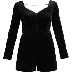 Kombinezony damskie: Topshop SWEATHEART PLAYSUIT Kombinezon black
