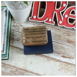 PORTFEL SKÓRZANY DAMSKI WZÓR ZEBRA SKÓRA NATURALNA. Żółte portfele damskie FOREVER YOUNG, bez wzorów, ze skóry. Za 69,90 zł.