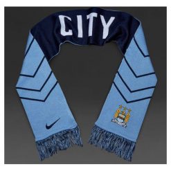 Szaliki męskie: Nike Szalik GLOBAL FOOTBALL SUPPORTER SCARF OBSIDIAN/WHITE/CHLORINE BLUE