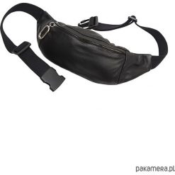 Nerka skórzana Toby Black. Czarne nerki damskie Pakamera, bez wzorów, bez dodatków. Za 390,00 zł.