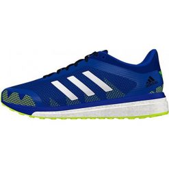 Sneakersy "Response+M" w kolorze niebieskim. Niebieskie trampki męskie Adidas, na sznurówki. W wyprzedaży za 217,95 zł.