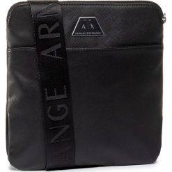 Saszetka ARMANI EXCHANGE - 952082 CC523 00020 Black. Czarne torby męskie skórzane Armani Exchange, bez wzorów, ze skóry ekologicznej, młodzieżowe. Za 369,00 zł.