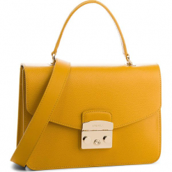 Torebka FURLA - Metropolis 978125 B BLE8 ARE Ginestra e. Żółte torebki klasyczne damskie Furla, ze skóry. Za 1470,00 zł.
