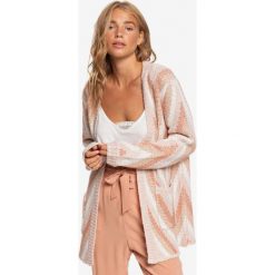 Roxy Soul Searching Cardigan Różowy Beżowy. Różowe bluzy damskie Roxy, m, bez wzorów, z wełny, bez rękawów, bez kaptura. Za 393,95 zł.