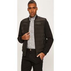 Calvin Klein - Kurtka. Czarne płaszcze męskie Calvin Klein, s, bez wzorów, z elastanu, krótkie, bez kaptura. W wyprzedaży za 899,90 zł.